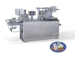 Máquina de empaquetado de ampollas de aluminio plástico DPP